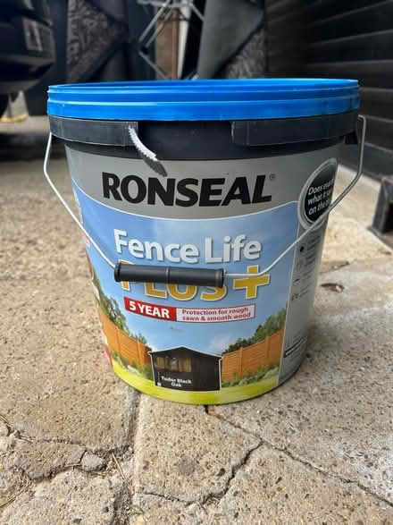 Photo of free Black fence paint (SW20) #1