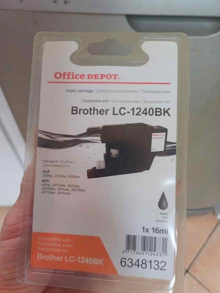 Photo of free Brother LC-1240BK ink (Sandymount, Dublin 4) #1