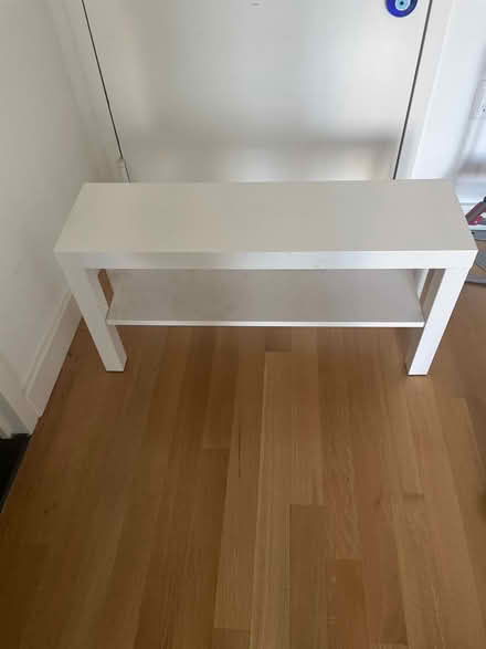 Photo of free Small white table (Upper east side) #1