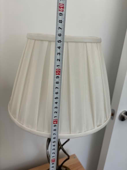 Photo of free 2 Table lamps with tulips (Hounslow Central) #2