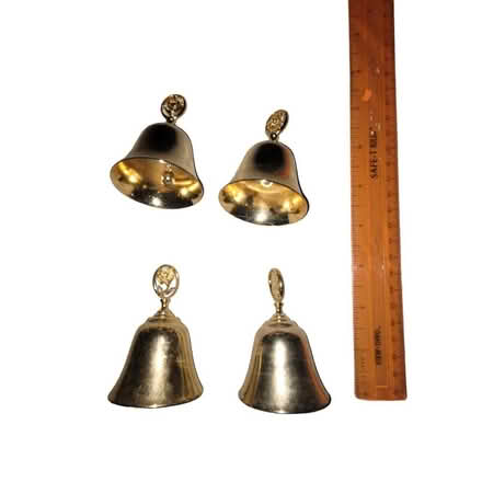 Photo of free 4 Avon brass bells (Bloomingdale) #1