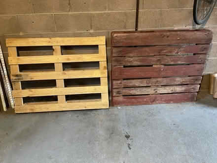 Photo of free 2 wooden pallets (Oxenholme LA9) #1