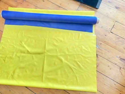 Photo of free red, blue and yellow latex on roll (EH3) #2