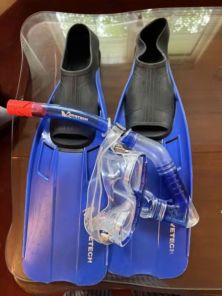 Photo of free Swimming flippers and snorkel (Lostock Junction BL6) #1