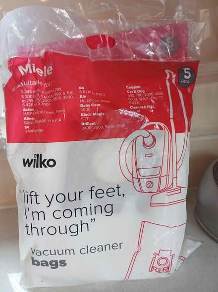 Photo of free Miele vacuum bags (TF9) #1