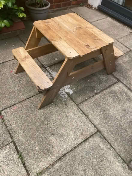 Photo of free Kids bench (Balham) #1