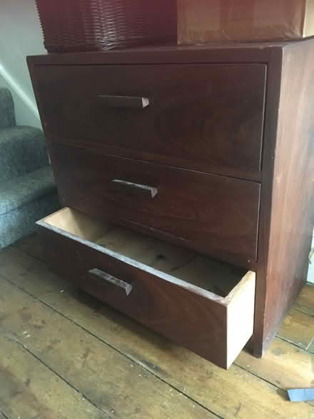 Photo of free Three draw chest (Putney SW15) #1