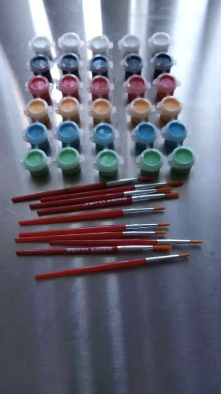 Photo of free Kids paint and paintbrushes (Western Lake Worth) #1