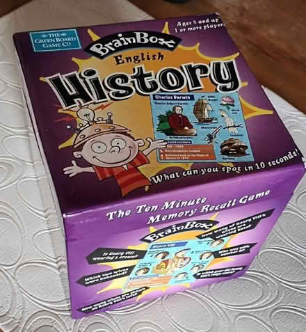 Photo of free History Game! Memory recall game (Horsham) #1