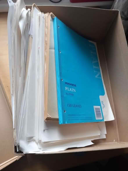 Photo of free Box of assorted A4 sized paper (Knaresborough.) #2