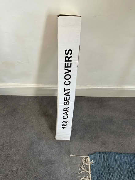 Photo of free Clear plastic car seat covers (Halstead CO9) #1