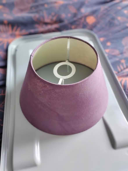 Photo of free Purple small lamp shade (Godmanchester) #1
