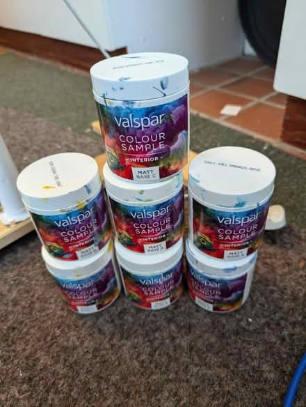 Photo of free 7 x Valspar premium tester pots (Rawmarsh, S62) #1