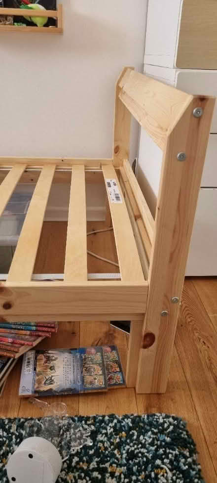 Photo of free Ikea single bed frame and slats (Kennington OX1) #2