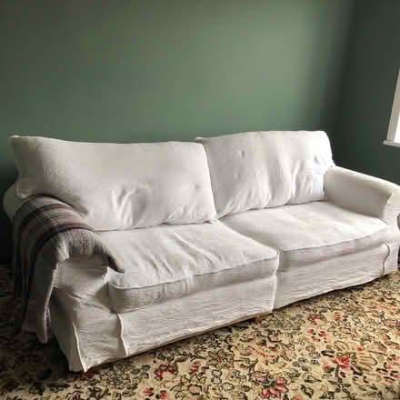 Photo of free Sofa 240cm wide washable covers (Horbury WF4) #1