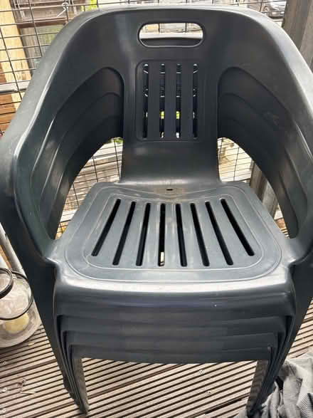 Photo of free Green garden chairs (Ravenscourt Park W6) #1
