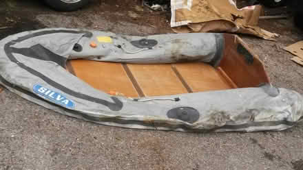 Photo of free 8 foot Silva Inflatable Boat Dinghy Transom Oars Valves (Oxford OX1) #1