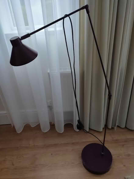 Photo of free Purple/ plum floor lamp (Frechville) #1