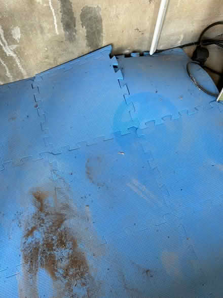 Photo of free Blue rubber floor tiles (CT5) #1