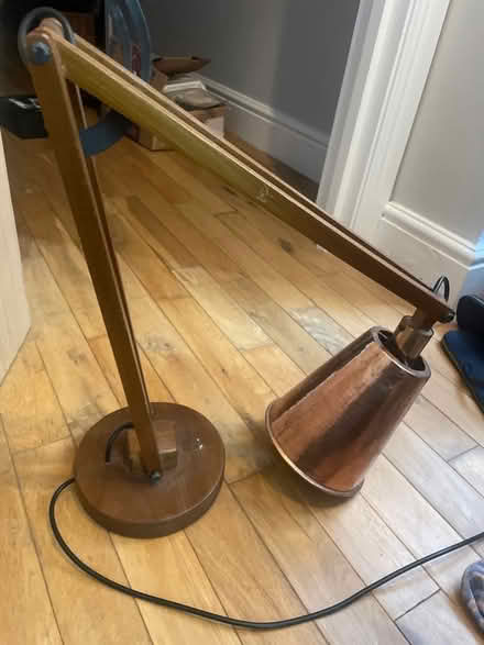 Photo of free Broken copper lamp (E8) #2