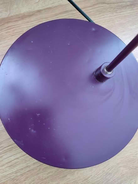 Photo of free Purple/ plum floor lamp (Frechville) #4
