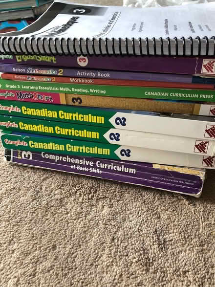 Photo of free Grade 2 and 3 curriculum books (Aurora, Vaughan, Newmarket) #1