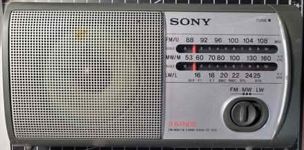 Photo of free Sony 3 Band radio (Stoke St Milborough) #1
