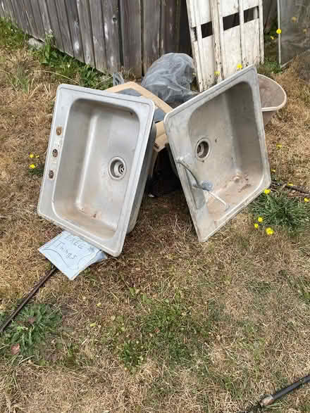Photo of free Stainless steel sinks (Eureka) #1