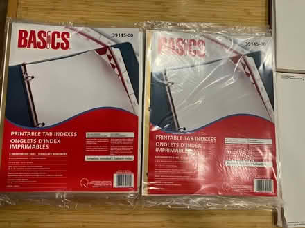 Photo of free 12 packages Printable Binder Tabs (Hintonburg) #1