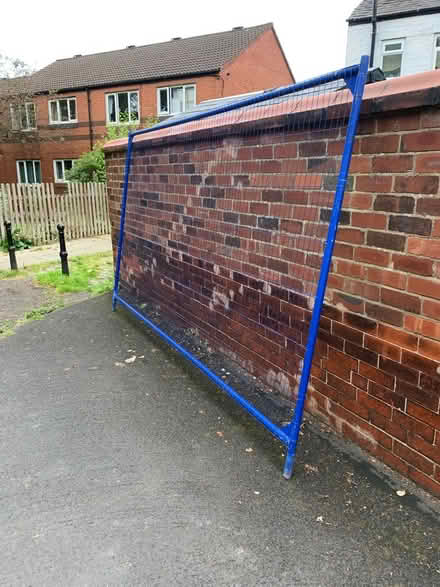Photo of free Harris fence. Scrap metal (Heaton Norris SK4) #1