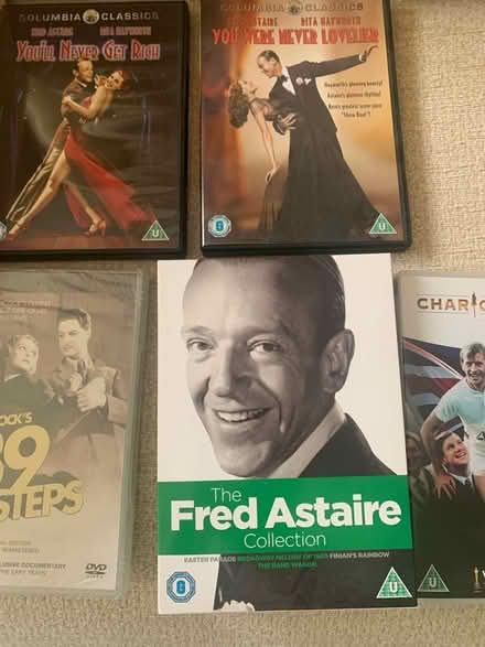 Photo of free Fred Astaire DVDs (CH63) #1