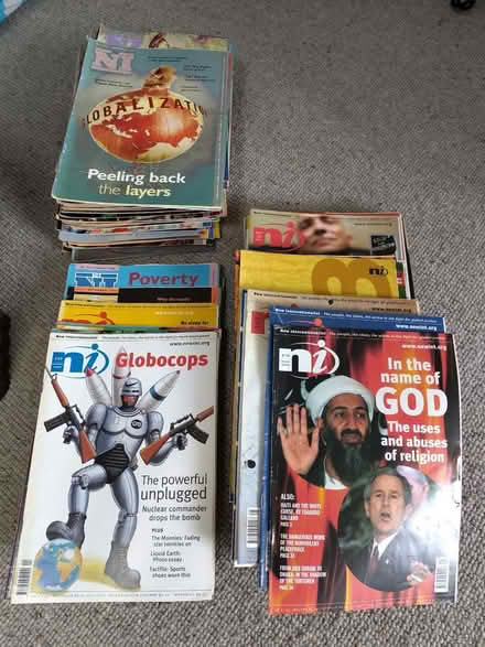 Photo of free New Internationalist magazines (High Heaton NE7) #1
