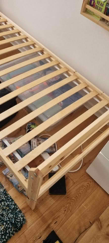 Photo of free Ikea single bed frame and slats (Kennington OX1) #3