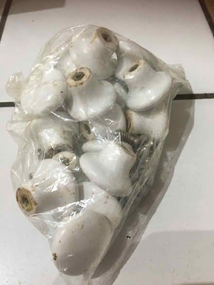 Photo of free 16 number ceramic door knobs (Putney SW15) #1