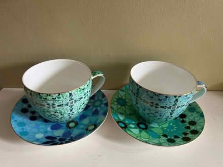 Photo of free 2 teacups and saucers (Windsor SL4) #1