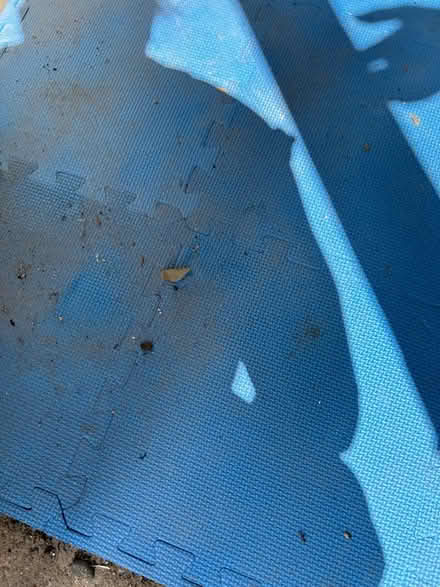 Photo of free Blue rubber floor tiles (CT5) #2