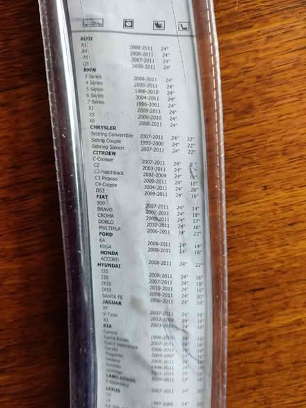 Photo of free New 24" windscreen wiper blade (Wirksworth, DE4) #3
