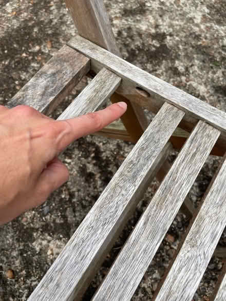 Photo of free Wooden Chairs and table (SM5) #3