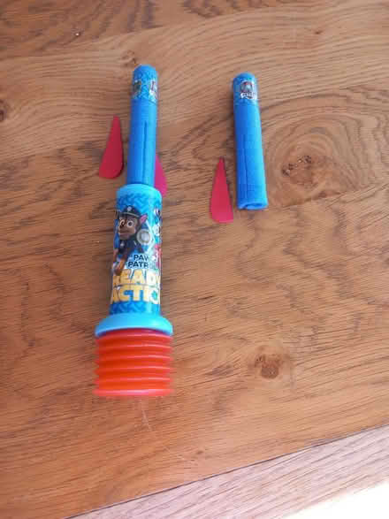 Photo of free Paw patrol rocket launcher (Welwyn, Oaklands. AL6) #1