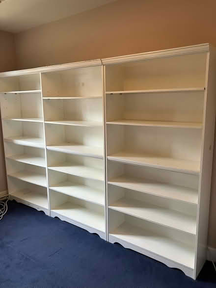 Photo of free Set of three solid wood bookcases (Dublin 4) #2