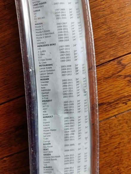 Photo of free New 24" windscreen wiper blade (Wirksworth, DE4) #4
