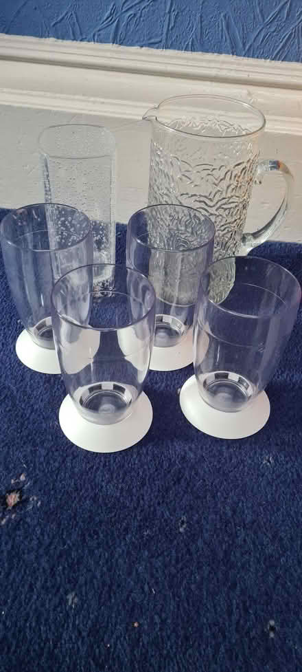 Photo of free Plastic glasses + Jug (Morningside EH10) #1