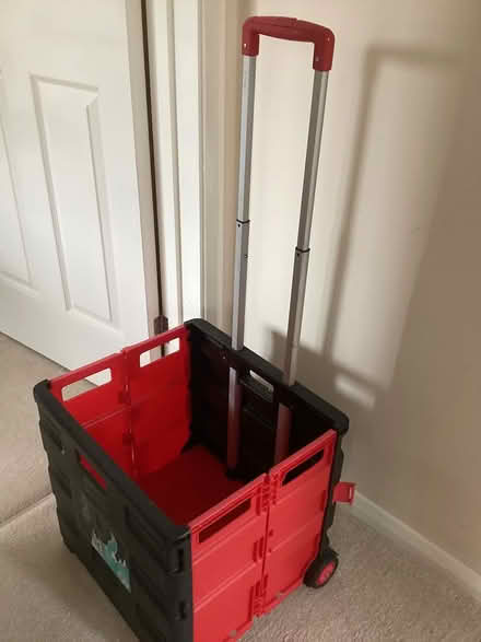 Photo of free Folding crate on wheels (Southwater) #1