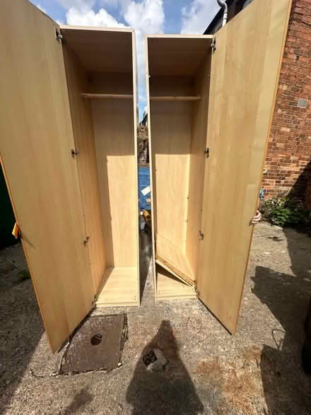 Photo of free Pair of Wardrobes (Shiregreen S5) #1