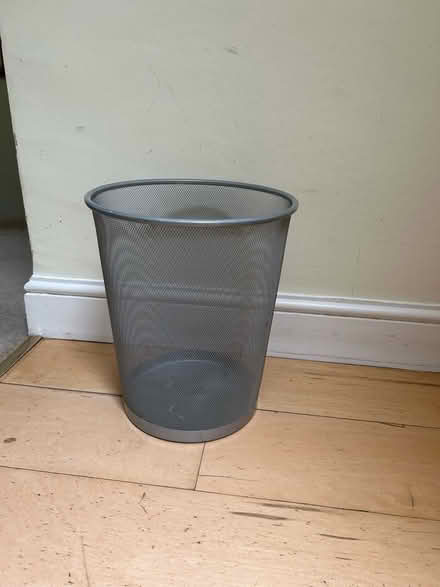 Photo of free Steel mesh waste paper basket (Chiswick W4) #2