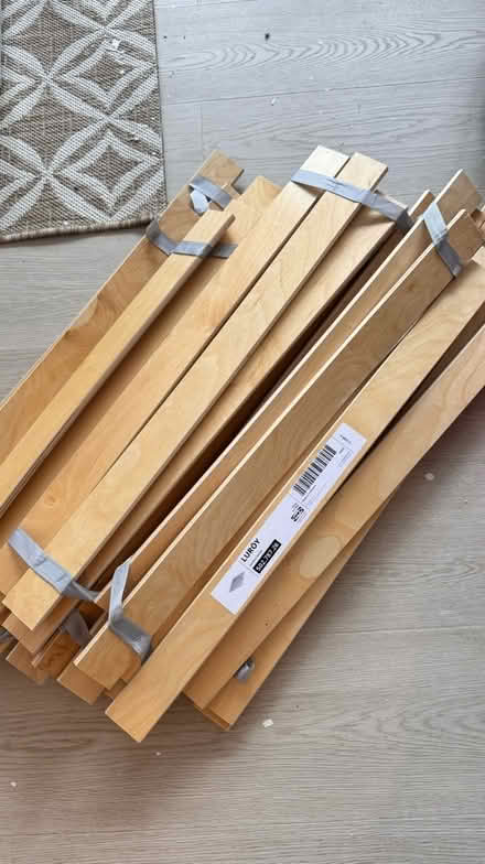 Photo of free Double Bed Slats (London, NW10) #1