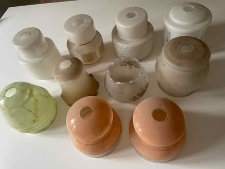 Photo of free Vintage glass lamp shades (Forest gate E7) #1