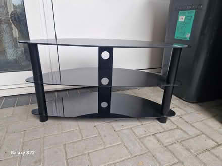 Photo of free Glass TV Unit (Waterlooville PO7) #1