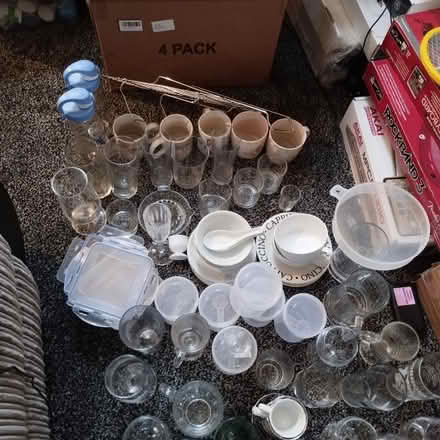Photo of free Job lot mixed collection of glasses, cups, plates etc (Doncaster DN1) #2