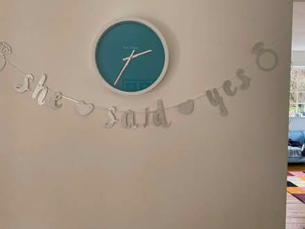 Photo of free 2 x silver engagement banners (Denny Bottom TN4) #1